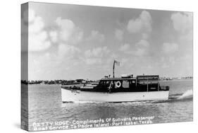 Port Isabel, Texas - Sullivan's Passenger Boat Betty Rose-Lantern Press-Stretched Canvas