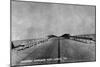 Port Lavaca, Texas - View of the Approaching Causeway-Lantern Press-Mounted Art Print