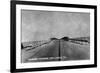 Port Lavaca, Texas - View of the Approaching Causeway-Lantern Press-Framed Premium Giclee Print