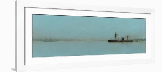 Port Light-John Atkinson Grimshaw-Framed Giclee Print