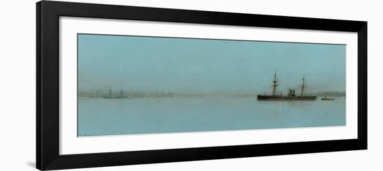 Port Light-John Atkinson Grimshaw-Framed Giclee Print