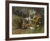 Port Line-Terence Cuneo-Framed Premium Giclee Print