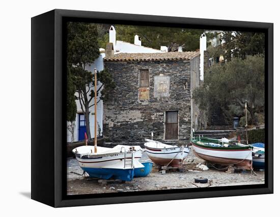 Port Lligat, Catalonia, Costa Brava, Spain, Europe-Mark Mawson-Framed Stretched Canvas