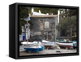 Port Lligat, Catalonia, Costa Brava, Spain, Europe-Mark Mawson-Framed Stretched Canvas