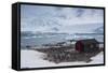 Port Lockroy Research Station, Antarctica, Polar Regions-Michael Runkel-Framed Stretched Canvas