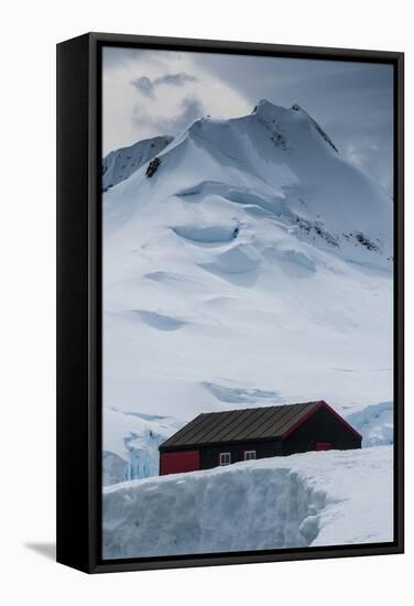 Port Lockroy Research Station, Antarctica, Polar Regions-Michael Runkel-Framed Stretched Canvas