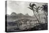 Port Louis from Views in the Mauritius by T.Bradshaw, Engraved by William Rider, 1831-T. Bradshaw-Stretched Canvas