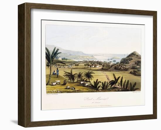 Port Marial: St. Mary'S, 1825-James Hakewill-Framed Giclee Print