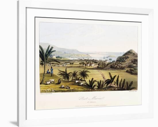 Port Marial: St. Mary'S, 1825-James Hakewill-Framed Giclee Print