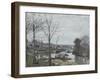 Port-Marly, le lavoir dit à tort le lavoir, Pontoise-Camille Pissarro-Framed Giclee Print