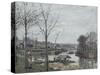 Port-Marly, le lavoir dit à tort le lavoir, Pontoise-Camille Pissarro-Stretched Canvas