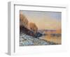 Port-Marly, White Frost, 1872-Alfred Sisley-Framed Premium Giclee Print