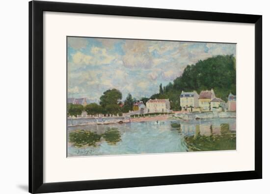 Port Marly-Alfred Sisley-Framed Art Print