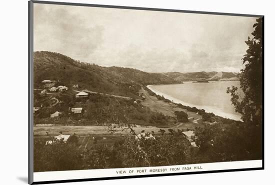 Port Moresby from Paga Hill - Papua New Guinea-null-Mounted Photographic Print