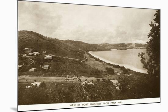 Port Moresby from Paga Hill - Papua New Guinea-null-Mounted Photographic Print