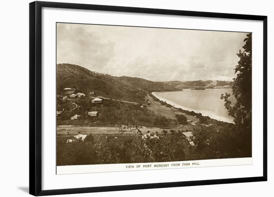 Port Moresby from Paga Hill - Papua New Guinea-null-Framed Photographic Print