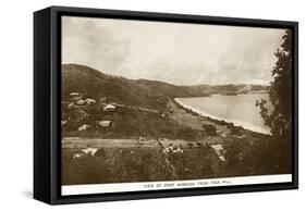 Port Moresby from Paga Hill - Papua New Guinea-null-Framed Stretched Canvas