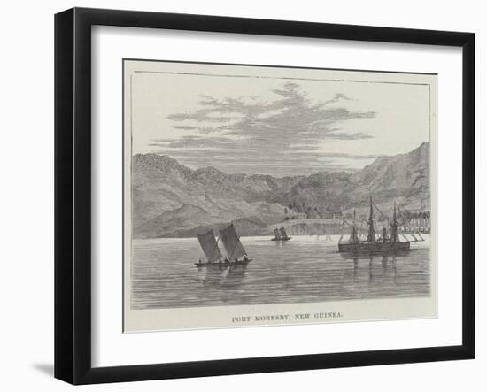 Port Moresby, New Guinea-null-Framed Giclee Print