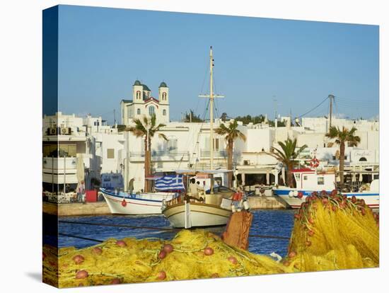 Port, Naoussa, Paros, Cyclades, Aegean, Greek Islands, Greece, Europe-Tuul-Stretched Canvas