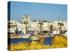 Port, Naoussa, Paros, Cyclades, Aegean, Greek Islands, Greece, Europe-Tuul-Stretched Canvas