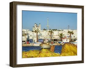 Port, Naoussa, Paros, Cyclades, Aegean, Greek Islands, Greece, Europe-Tuul-Framed Photographic Print