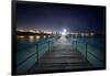 Port Noarlunga After Dark-SD Smart-Framed Photographic Print