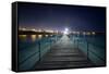 Port Noarlunga After Dark-SD Smart-Framed Stretched Canvas