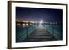 Port Noarlunga After Dark-SD Smart-Framed Photographic Print