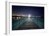 Port Noarlunga After Dark-SD Smart-Framed Photographic Print