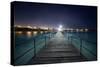 Port Noarlunga After Dark-SD Smart-Stretched Canvas