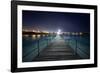 Port Noarlunga After Dark-SD Smart-Framed Photographic Print