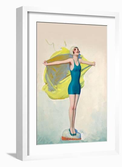 Port O' Dreams-Enoch Bolles-Framed Art Print