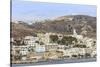 Port of Adamas (Adamantas) from the sea, Milos, Cyclades, Aegean Sea, Greek Islands, Greece, Europe-Eleanor Scriven-Stretched Canvas