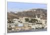 Port of Adamas (Adamantas) from the sea, Milos, Cyclades, Aegean Sea, Greek Islands, Greece, Europe-Eleanor Scriven-Framed Photographic Print