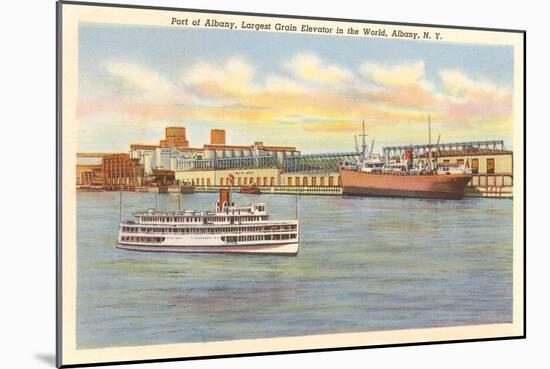 Port of Albany, New York-null-Mounted Art Print