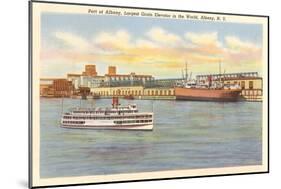 Port of Albany, New York-null-Mounted Art Print