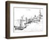 Port of Antwerp in 1520-Albrecht Durer-Framed Giclee Print