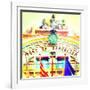 Port of Barcelona, Barcelona-Tosh-Framed Art Print