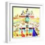 Port of Barcelona, Barcelona-Tosh-Framed Art Print