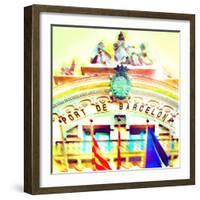 Port of Barcelona, Barcelona-Tosh-Framed Art Print