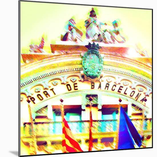 Port of Barcelona, Barcelona-Tosh-Mounted Art Print