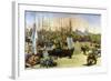 Port of Bordeaux-Edouard Manet-Framed Art Print