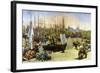 Port of Bordeaux-Edouard Manet-Framed Art Print