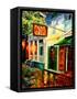 Port of Call in New Orleans-Diane Millsap-Framed Stretched Canvas