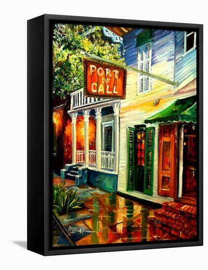 Port of Call in New Orleans-Diane Millsap-Framed Stretched Canvas