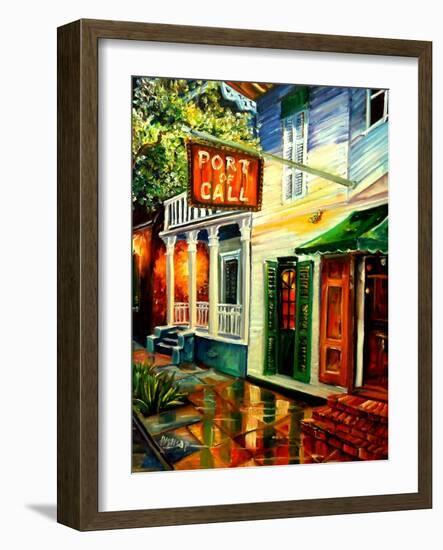 Port of Call in New Orleans-Diane Millsap-Framed Art Print