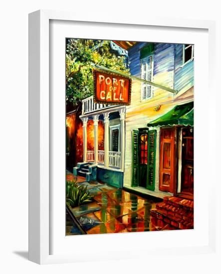 Port of Call in New Orleans-Diane Millsap-Framed Art Print