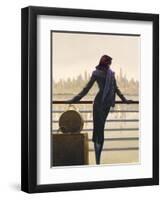 Port of Call-Brent Lynch-Framed Art Print