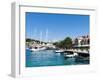 Port of Cavtat, Dubrovnik-Neretva County, Croatia, Europe-Emanuele Ciccomartino-Framed Photographic Print