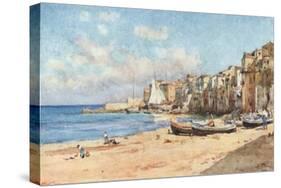 Port of Cefalu-Alberto Pisa-Stretched Canvas